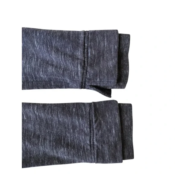 Lululemon Women's Find Your Centre Wrap Heathered Marled Black Jacket Size 6 - Picture 10 of 14